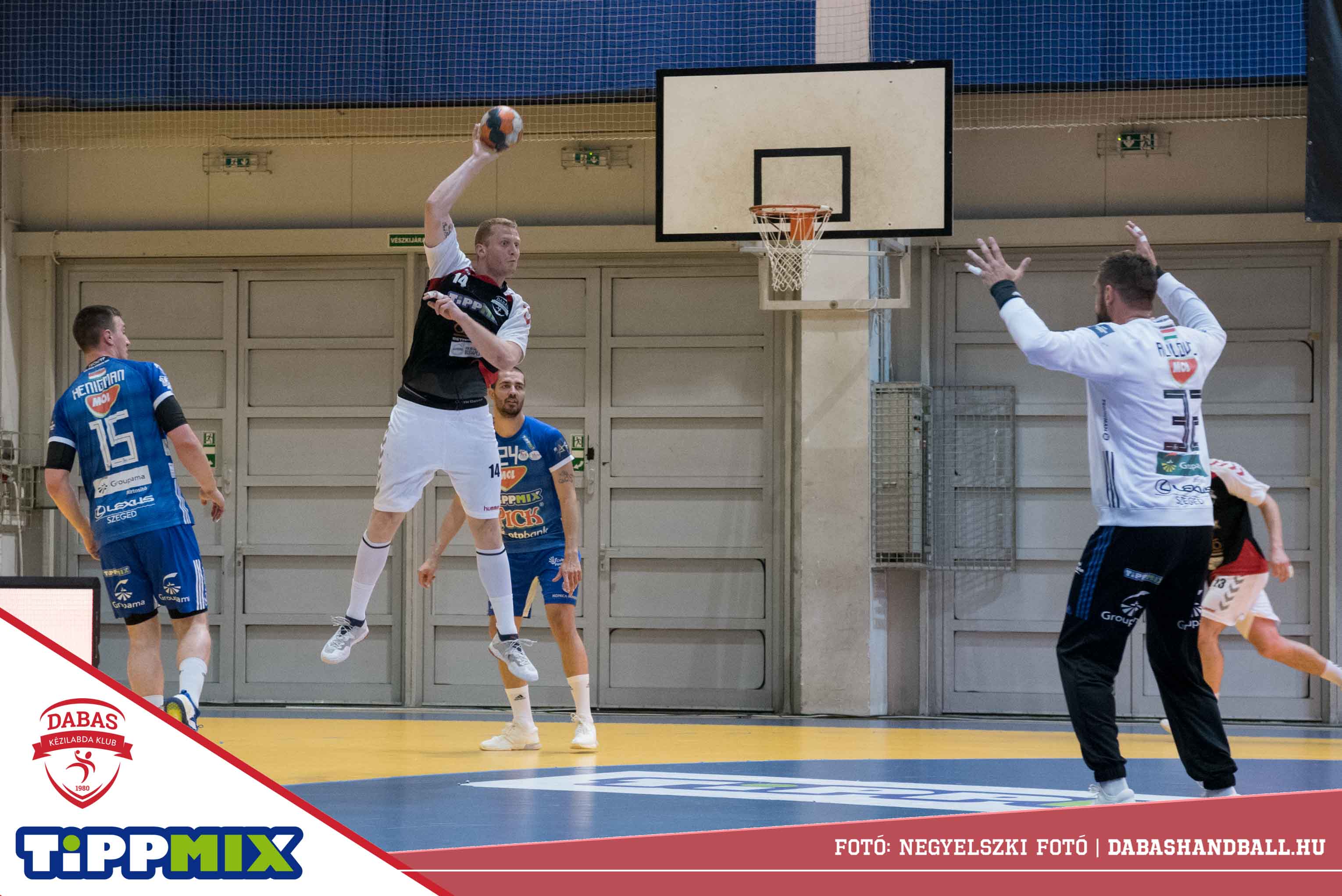 Dabasi KC VSE - MOL-Pick Szeged  NBI felnőtt férfi mérkőzés Fotó: Negyelszki Erika